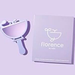 NIB Florence by Mills Lilac Hand Mirror